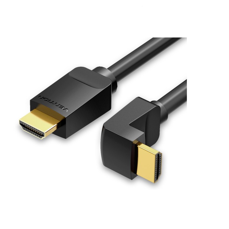Vention HDMI Cable - AARBH - Right Angle 90 Degrees 2.0m — Buy in Cyprus with Fast Delivery