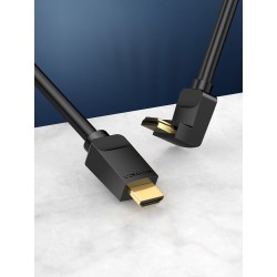 Vention HDMI Cable - AARBH - Right Angle 90 Degrees 2.0m — Buy in Cyprus with Fast Delivery