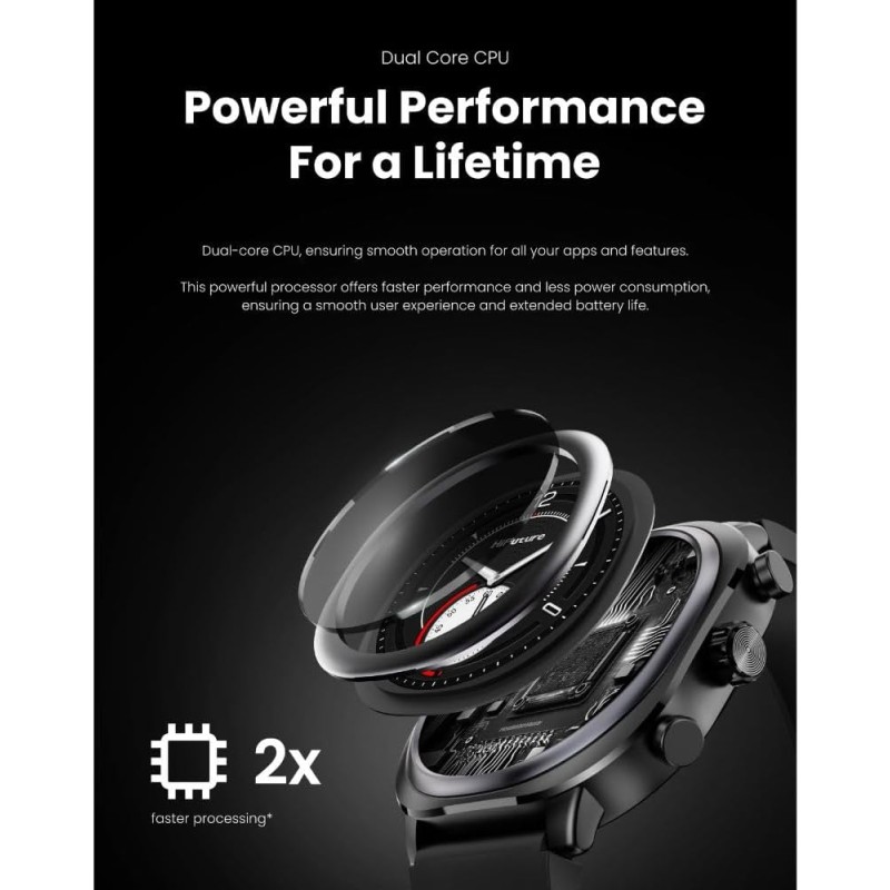 HiFuture Lifestyle SmartWatch - AIX Lite - Silver Grey — Buy in Cyprus with Fast Delivery