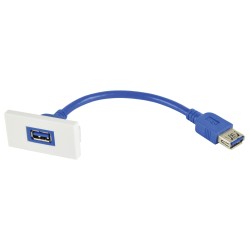 AV:Link Wall Plate Module USB-A - 122.532UK - USB-A 3.0 — Buy in Cyprus with Fast Delivery