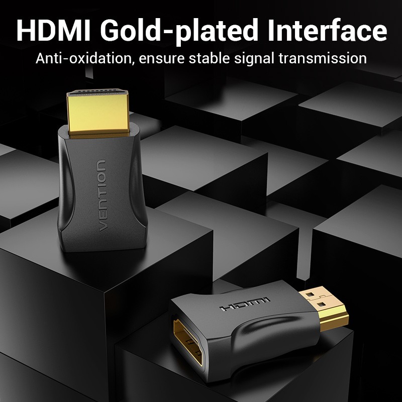 Vention HDMI Adaptor - AIMB0 - HDMI Adaptor Male to Female 4K60Hz — Buy in Cyprus with Fast Delivery