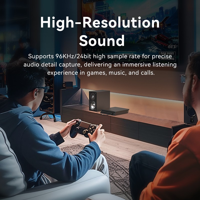 Vention Audio Converter USB-A to 1x3.5mm 1.0m Cable - CVEBF - Braided — Buy in Cyprus with Fast Delivery