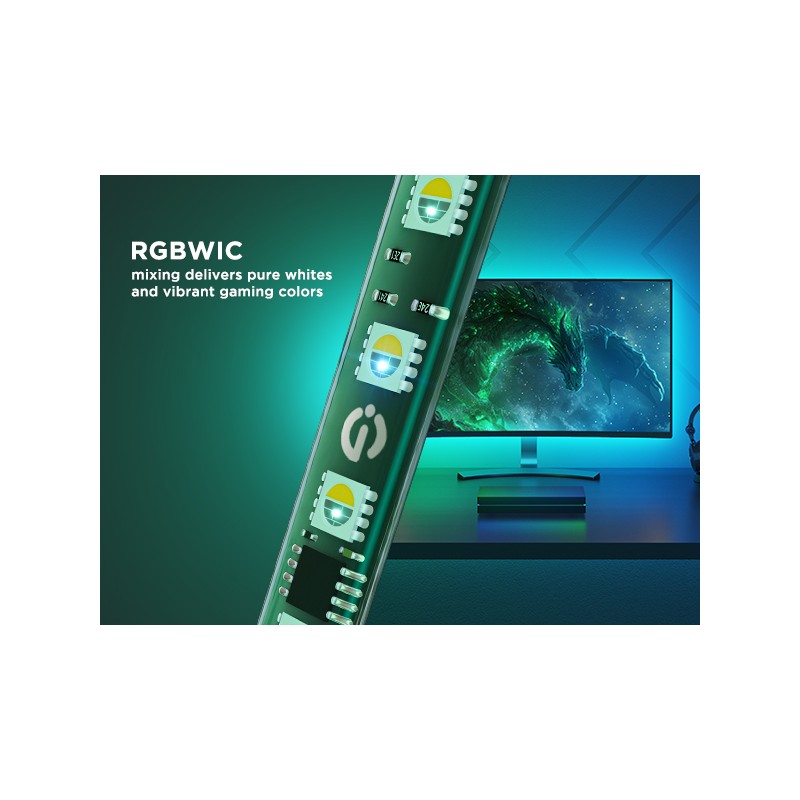 Govee TV AI Sync Box - H8604 - with Strip Light, for 55-65', Max 8K 240HZ (Matter) — Buy in Cyprus with Fast Delivery