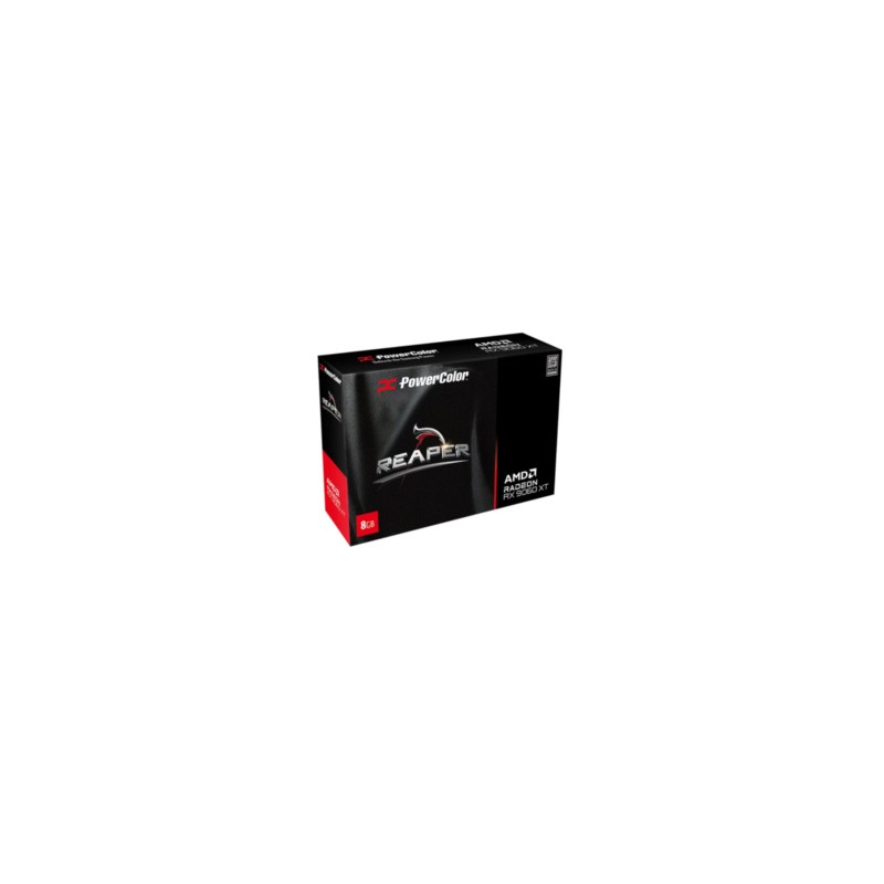 PowerColor Radeon Reaper RX 9060 XT - Black, 8GB GDDR6, 3130MHz Boost — Buy in Cyprus with Fast Delivery