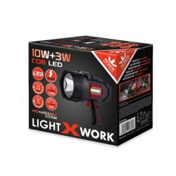 Rexer Torchlight - RX8045L - 10W Rechargeable 4000mah 1300lm — Buy in Cyprus with Fast Delivery