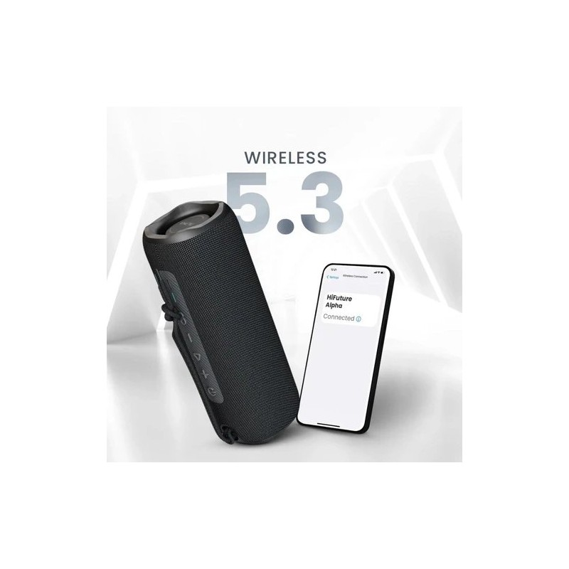 HiFuture Portable BT Speaker - ALPHA - IPX7 20W Red — Buy in Cyprus with Fast Delivery