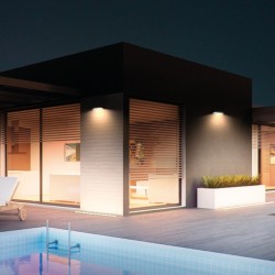 GBC DOGI STONEWALL XL Solar LED Wall Light with PIR - Solar LED Wall Light with PIR — Buy in Cyprus with Fast Delivery