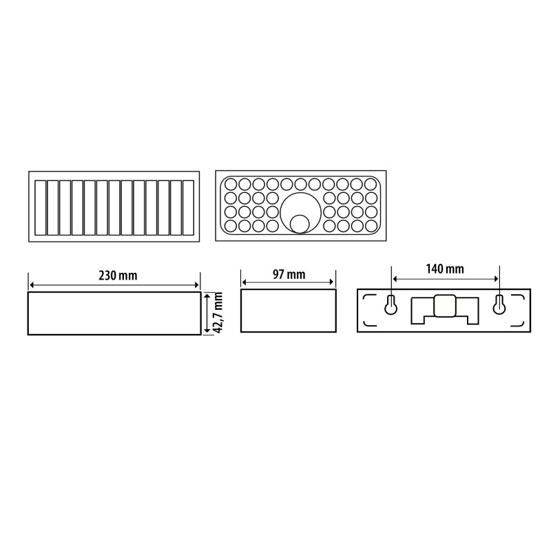 GBC DOGI STONEWALL XL Solar LED Wall Light with PIR - Solar LED Wall Light with PIR — Buy in Cyprus with Fast Delivery