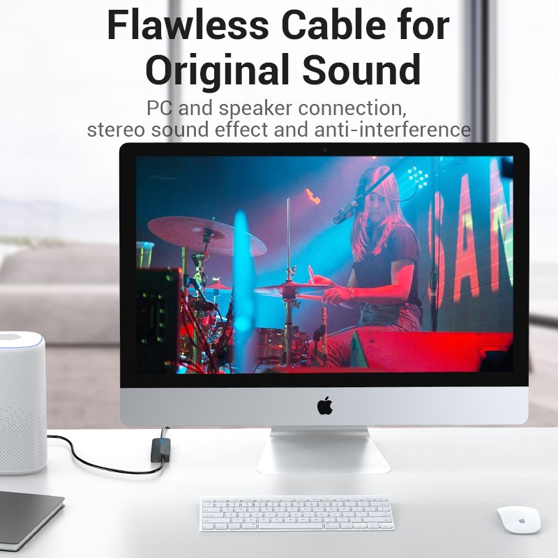 Vention HUB USB-C 3 x USB3.0 Micro-B Stereo Sound 0.15m - TGQBB - USB-C 3 x USB3.0 Micro-B Stereo Sound 0.15m