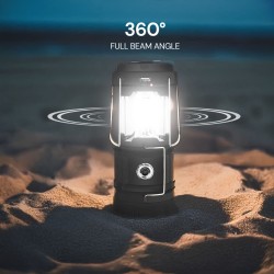 Uniross Lantern - ULSA05 - Solar & USB Rechargeable 360 degrees Lantern with Powerbank — Buy in Cyprus with Fast Delivery