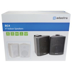 Adastra BC4W - 100.901UK - 4'' Indoor Speakers White (PAIR) — Buy in Cyprus with Fast Delivery