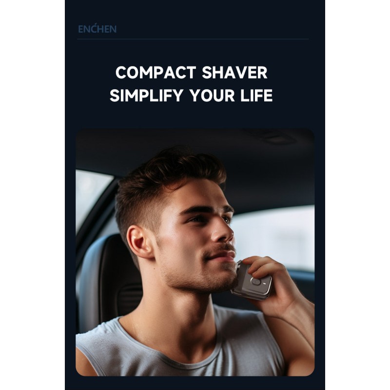 Enchen Portable Shaver - MINI 6 - USB-C 350mAh — Buy in Cyprus with Fast Delivery