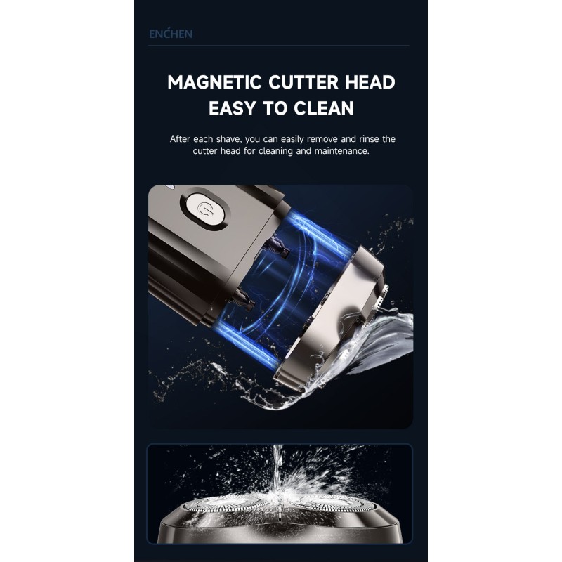 Enchen Portable Shaver - MINI 6 - USB-C 350mAh — Buy in Cyprus with Fast Delivery