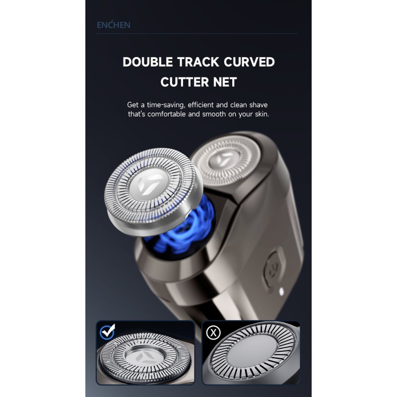 Enchen Portable Shaver - MINI 6 - USB-C 350mAh — Buy in Cyprus with Fast Delivery