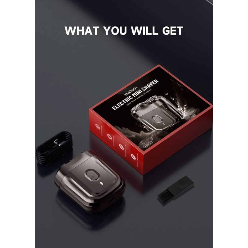 Enchen Portable Shaver - MINI 6 - USB-C 350mAh — Buy in Cyprus with Fast Delivery