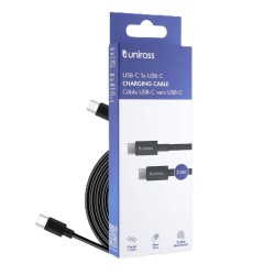 Uniross Cable USB-C to USB-C Cable - UCA006 - 2.0m — Buy in Cyprus with Fast Delivery