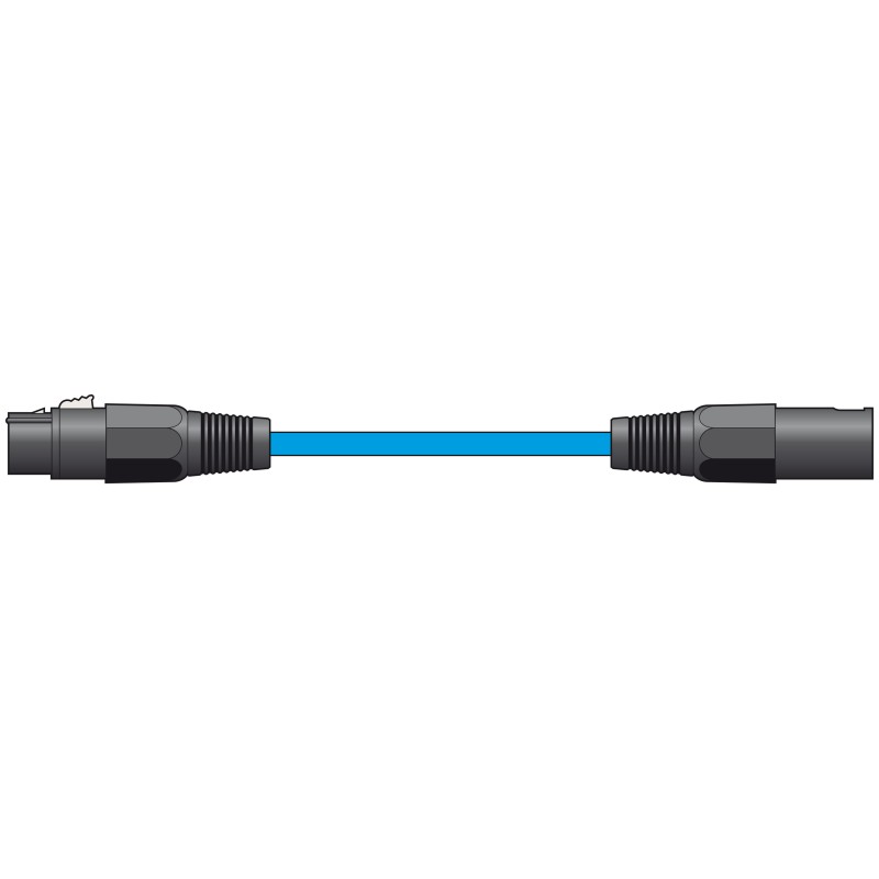 Chord Classic - 190.092UK - XLR M-F 1.5m Blue — Buy in Cyprus with Fast Delivery