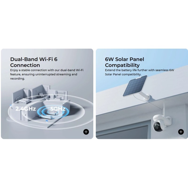 Reolink BP Outdoor Battery Camera 4K Altas - B660 - Outdoor Battery Camera 4K Altas (24/7 recording)