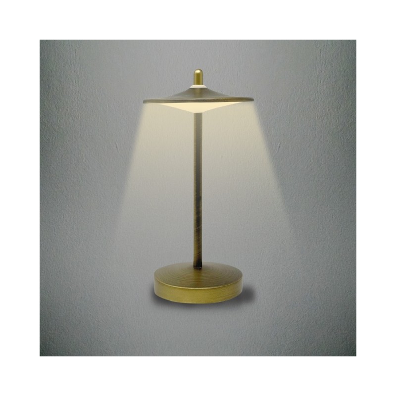 KELU SAKE Lamp - USB-C Rechargeable IP44 Aluminium Lamp 130LM Bronze — Buy in Cyprus with Fast Delivery