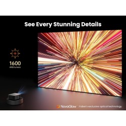 Yaber - K3 - Full HD Smart Google TV Projector Alexa WiFi6 BT NFC 30W JBL Sound 1600 Ansi — Buy in Cyprus with Fast Delivery