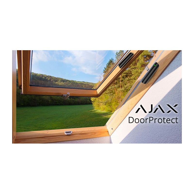 AJAX Sensor DoorProtect - Black — Buy in Cyprus with Fast Delivery
