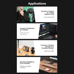 Vention HDMI to HDMI Micro Cable - AGIBG - HDMI to HDMI Micro Cable 1.5m — Buy in Cyprus with Fast Delivery