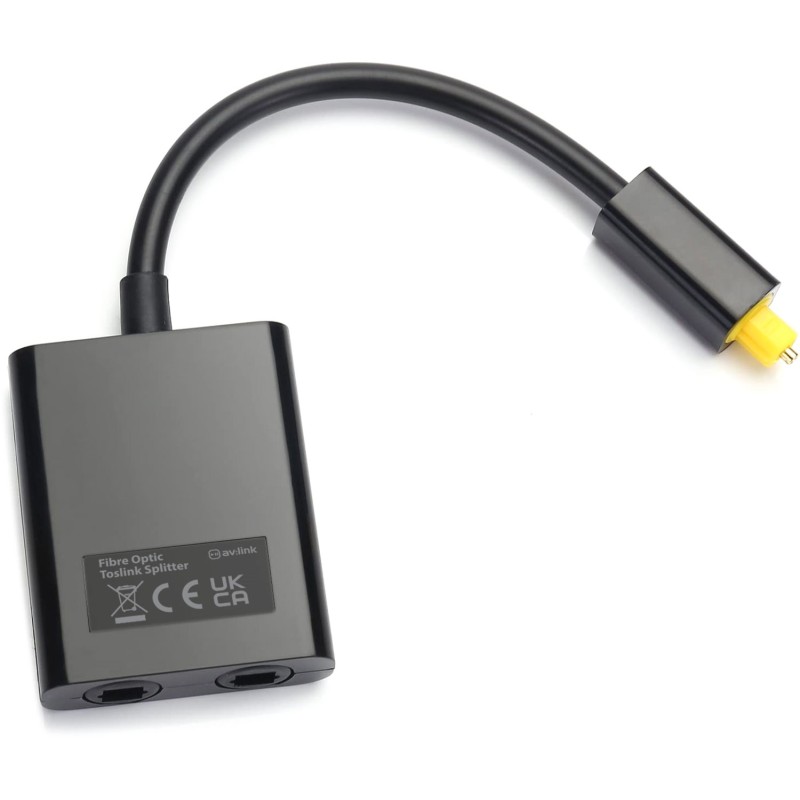AV:Link Optical TOSlink Splitter - 128.516UK - 1x2 — Buy in Cyprus with Fast Delivery