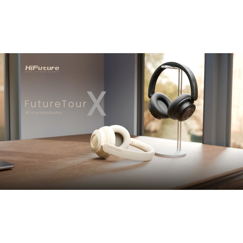HiFuture Headphones - FUTURE TOUR X - Over-Ear Black — Buy in Cyprus with Fast Delivery