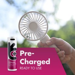 Uniross USB-C Rechargeable 18650 Lithium Battery 2000mAh - (1pc) — Buy in Cyprus with Fast Delivery