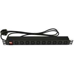 Adastra 10-Gang IEC PDU Switched 1.8m - 776.495UK - 10-Gang IEC PDU Switched 1.8m — Buy in Cyprus with Fast Delivery