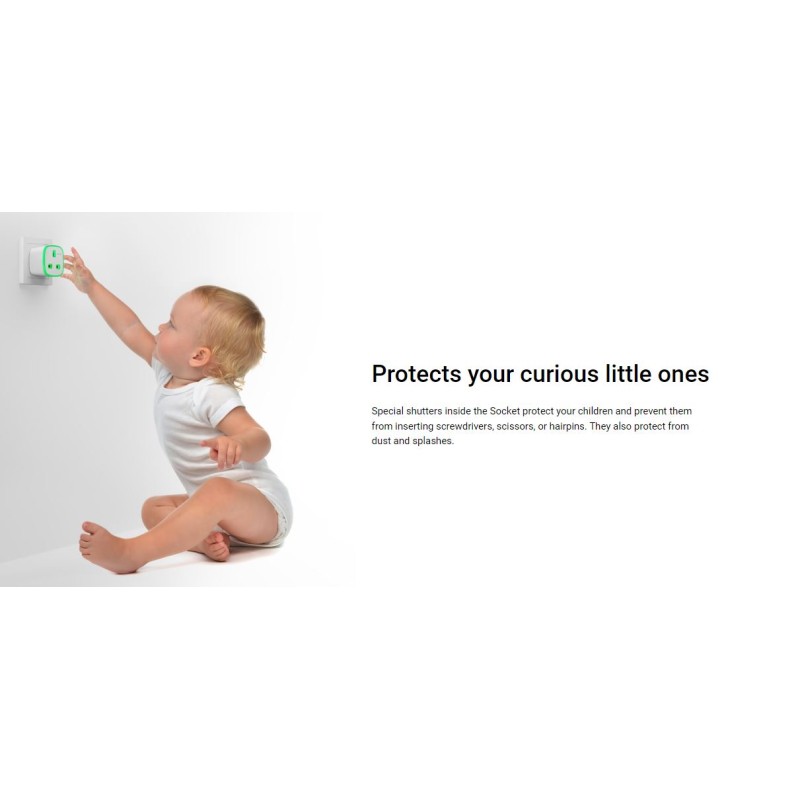 Ajax Smart Plug - UK type — Buy in Cyprus with Fast Delivery