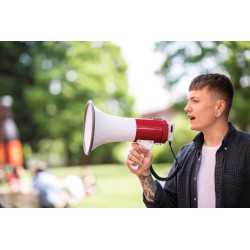 Adastra Megaphone with Grip & Siren 30W - 952.019UK - Megaphone with Grip & Siren 30W — Buy in Cyprus with Fast Delivery