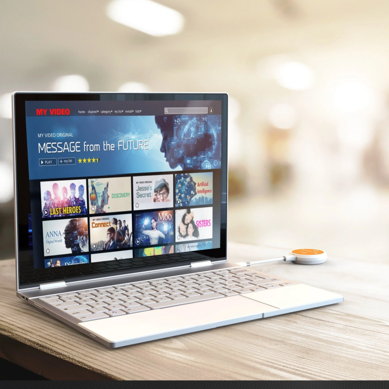 j5create Screencast Wireless Display Extender USB-C to HDMI Transmitter Receiver - JVAW62 - 1080p