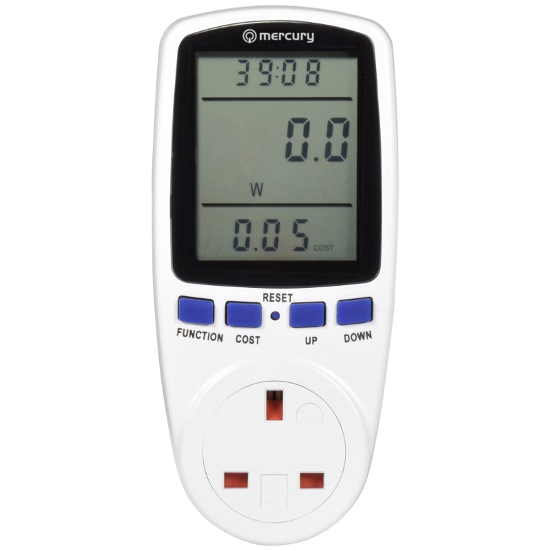 Mercury Appliance Power Meter - 429.859UK - UK plug — Buy in Cyprus with Fast Delivery