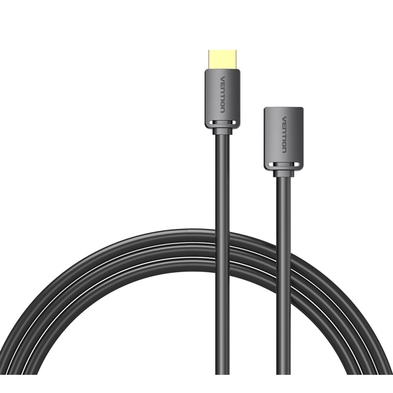 Vention HDMI Cable 2.0 M-F Extension 2.0m - AHCBH - HDMI Cable 2.0 M-F Extension 2.0m — Buy in Cyprus with Fast Delivery