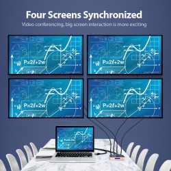 Vention HDMI Splitter - ACCG0-UK - 4-Port 4K 1.4 with UK PSU — Buy in Cyprus with Fast Delivery