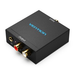 Vention Audio Converter - BDFB0 - Optical Coaxial Digital to 2RCA Analog — Buy in Cyprus with Fast Delivery