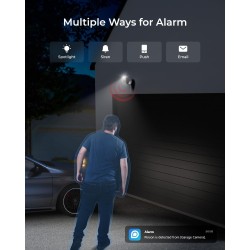 Reolink WIFI Outdoor Camera - 4MP LUMUS — Buy in Cyprus with Fast Delivery