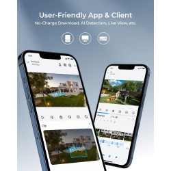 Reolink WIFI Outdoor Camera - 4MP LUMUS — Buy in Cyprus with Fast Delivery