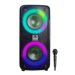 iDance DJX-100MK2 Portable Karaoke Speaker with Wired Microphone USB & BT — Buy in Cyprus with Fast Delivery