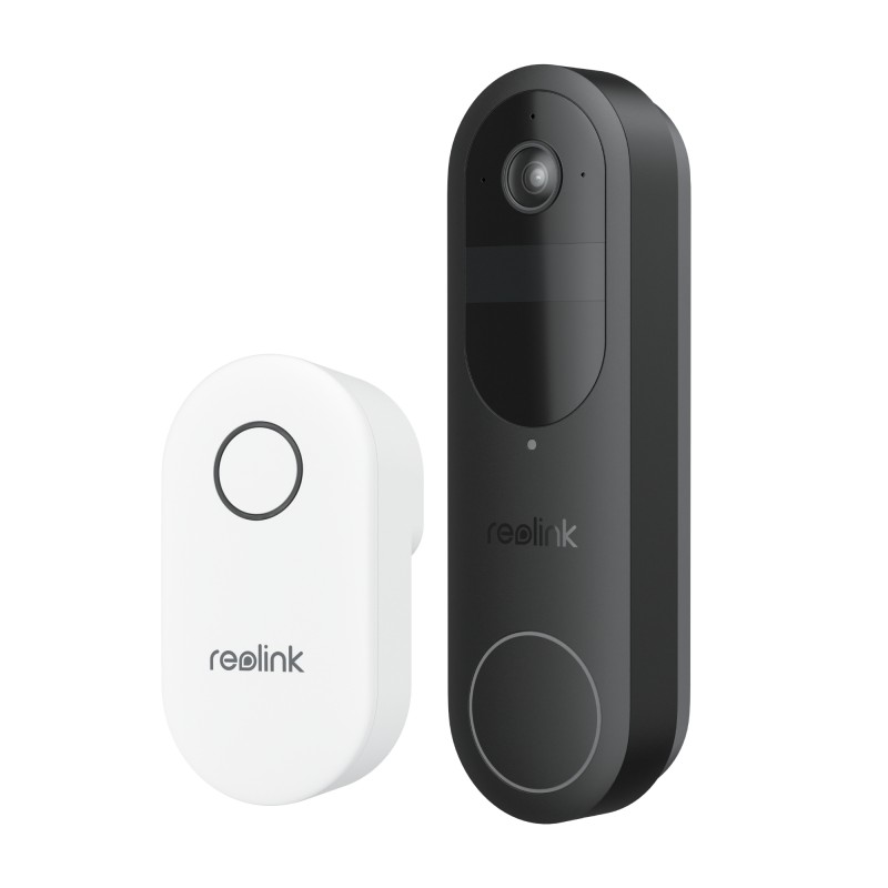 Reolink BP Battery Video Doorbell 4MP - D340B - Black with Chime and 64GB MicroSD — Buy in Cyprus with Fast Delivery