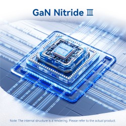 Vention Charger Wall GaN 30W 1xA 1xC+USBC Cable Black - TZ-FEQB0-UK-01 - 1xA 1xC+USBC Cable — Buy in Cyprus with Fast Delivery