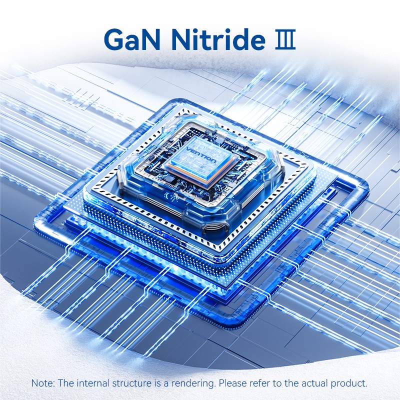 Vention Charger Wall GaN 30W 1xA 1xC+USBC Cable Black - TZ-FEQB0-UK-01 - 1xA 1xC+USBC Cable — Buy in Cyprus with Fast Delivery