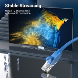 Vention NETWORK Cable - CAT6 UTP 0.5m Blue IBELD — Buy in Cyprus with Fast Delivery