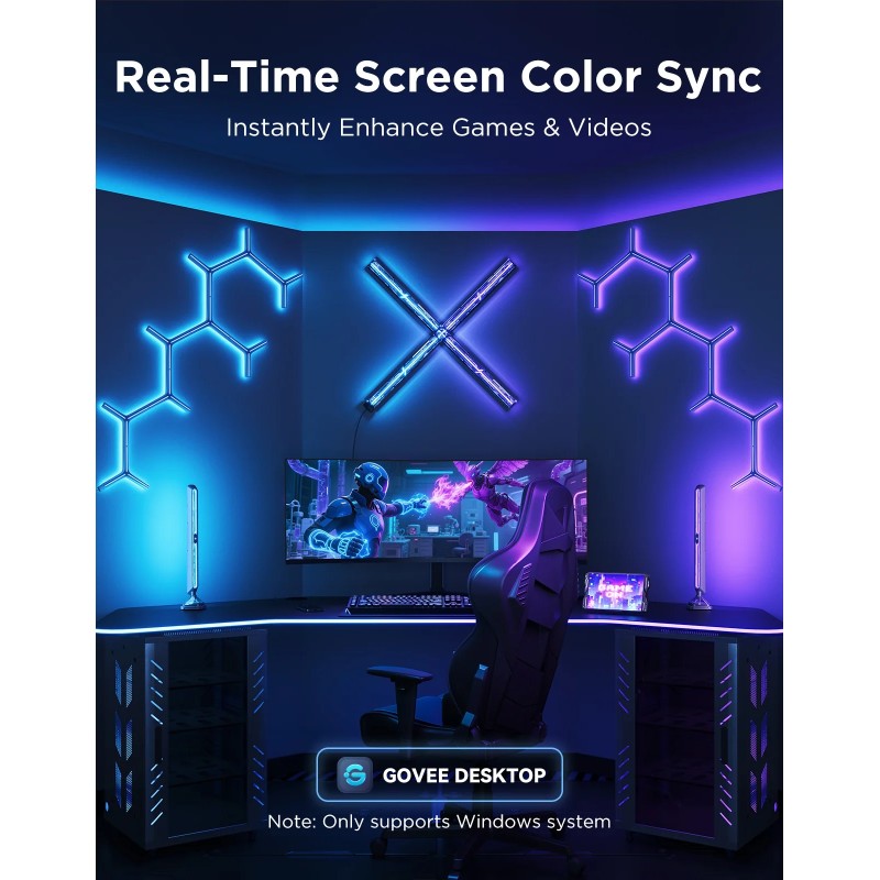 Govee Gaming Monitor Light Bars - H8048 - Pro Smart RGBIC — Buy in Cyprus with Fast Delivery