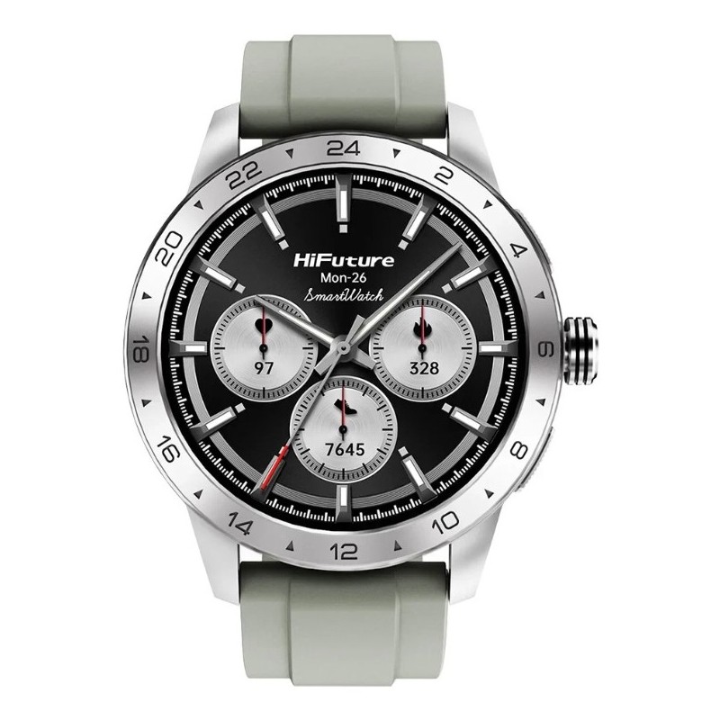 HiFuture Lifestyle SmartWatch - FLEX 2 - Silver Grey — Buy in Cyprus with Fast Delivery