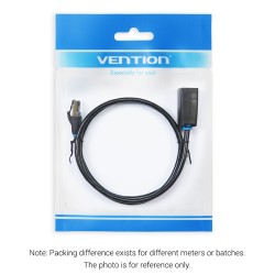 Vention Network Cable - IKHBI - CAT8 SFTP M-F Extension 3.0m Black — Buy in Cyprus with Fast Delivery