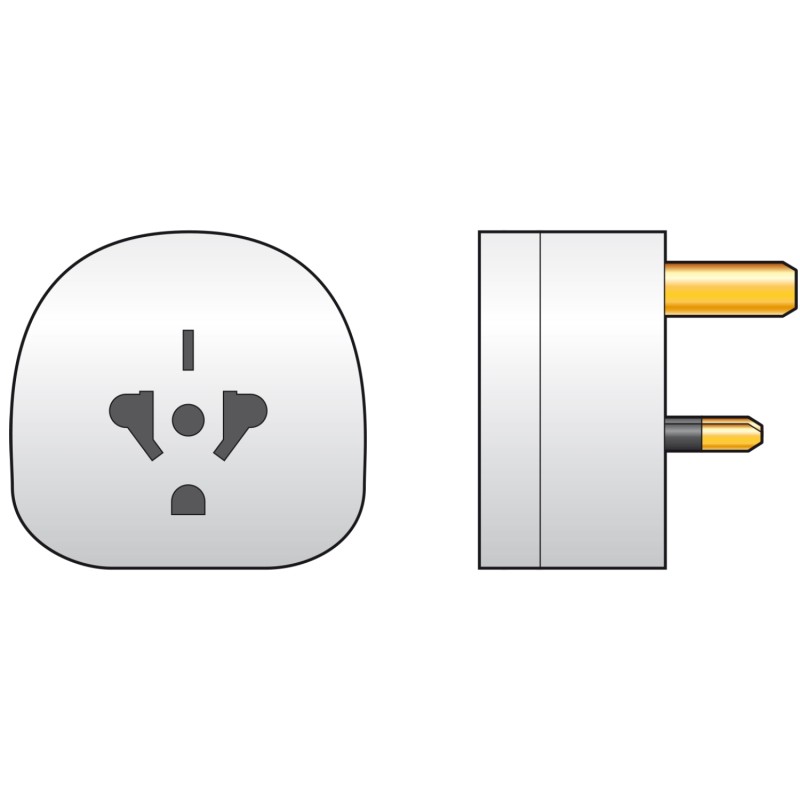 Mercury World to UK Plug Adapter - 429.832UK - World to UK — Buy in Cyprus with Fast Delivery
