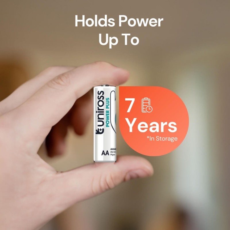 Uniross Alkaline AAA Power Plus - Value Pack 10 Pcs (New) — Buy in Cyprus with Fast Delivery
