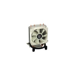 LC-Power Cosmo Cool LC-CC-95 CPU Cooler - Silver/White - 92mm Fan, Heatpipe Design, 130W TDP, Intel & AMD Socket Support